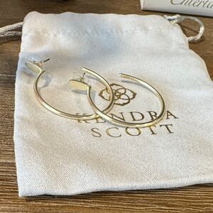 Kendra Scott Classic Gold Hoop Earrings
